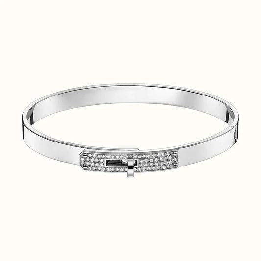[Vellora-Opalyn]KELLY SILVER DIAMOND BRACELET
