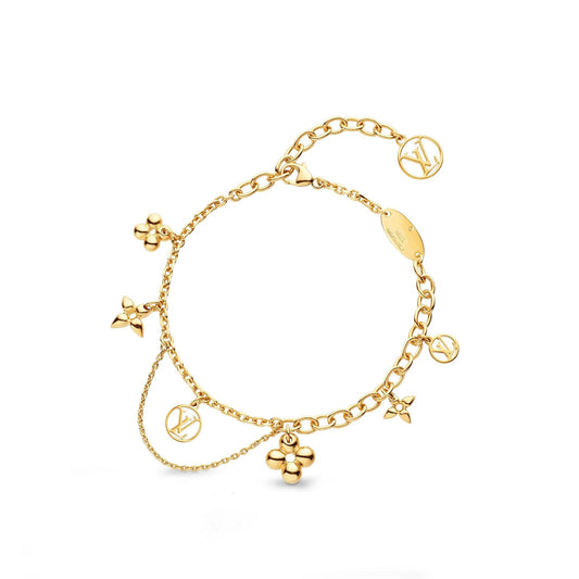 [Vellora-Opalyn]BLOOMING PINK GOLD MOP BRACELET