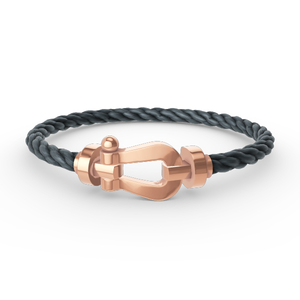 [Vellora-Opalyn]FORCE LARGE HORSESHOE NO DIAMOND BRACELET ROSE GOLD