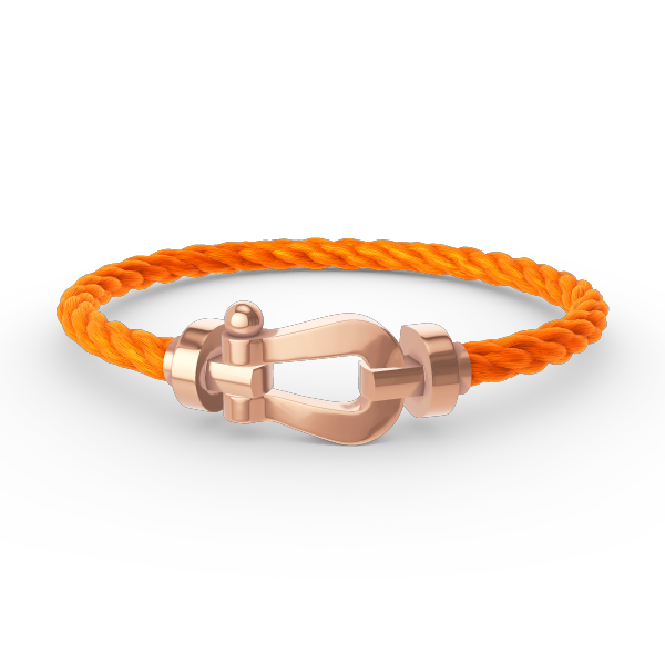 [Vellora-Opalyn]FORCE LARGE HORSESHOE NO DIAMOND BRACELET ROSE GOLD