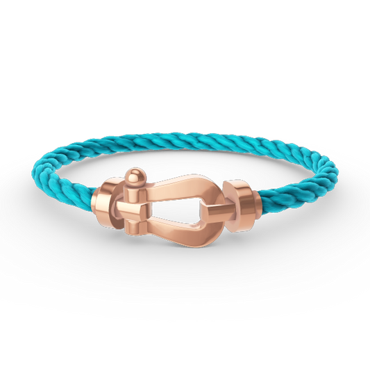 [Vellora-Opalyn]FORCE LARGE HORSESHOE NO DIAMOND BRACELET ROSE GOLD
