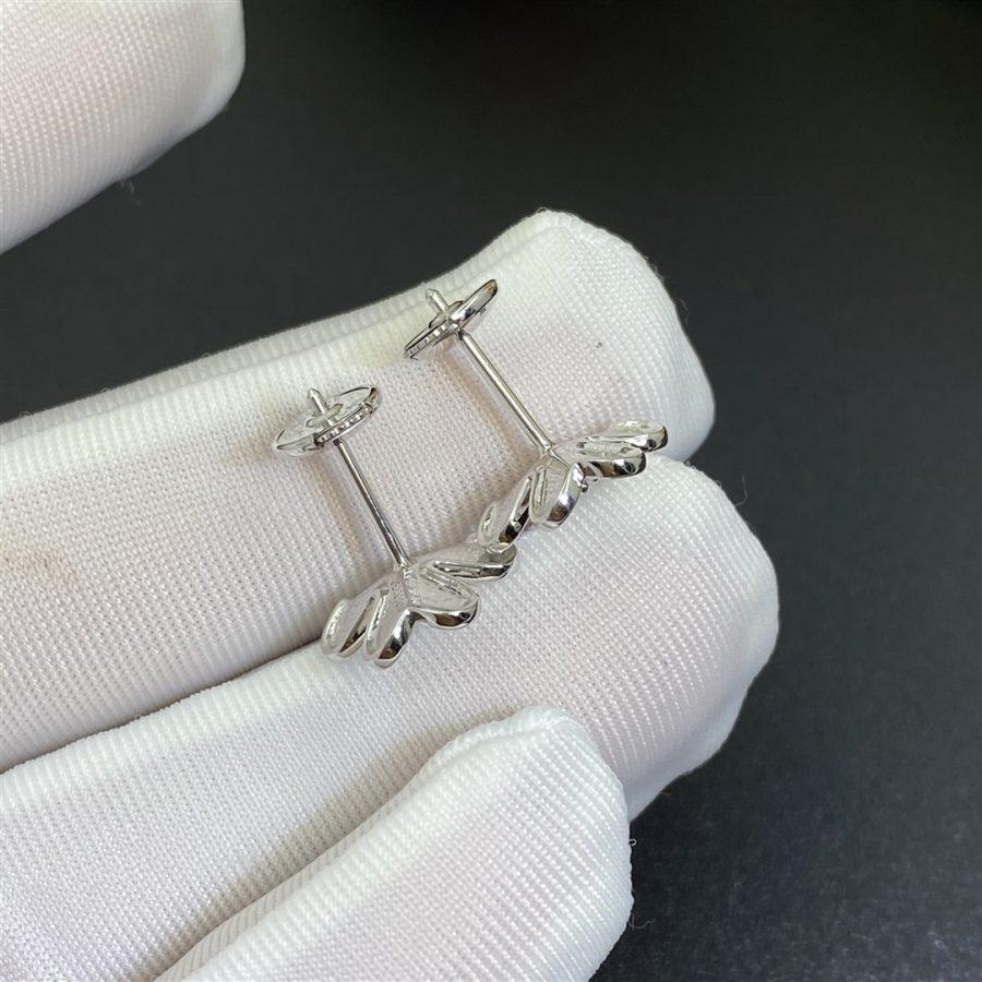 [Vellora-Opalyn]FRIVOLE MINI SILVER FLOWER EARRINGS