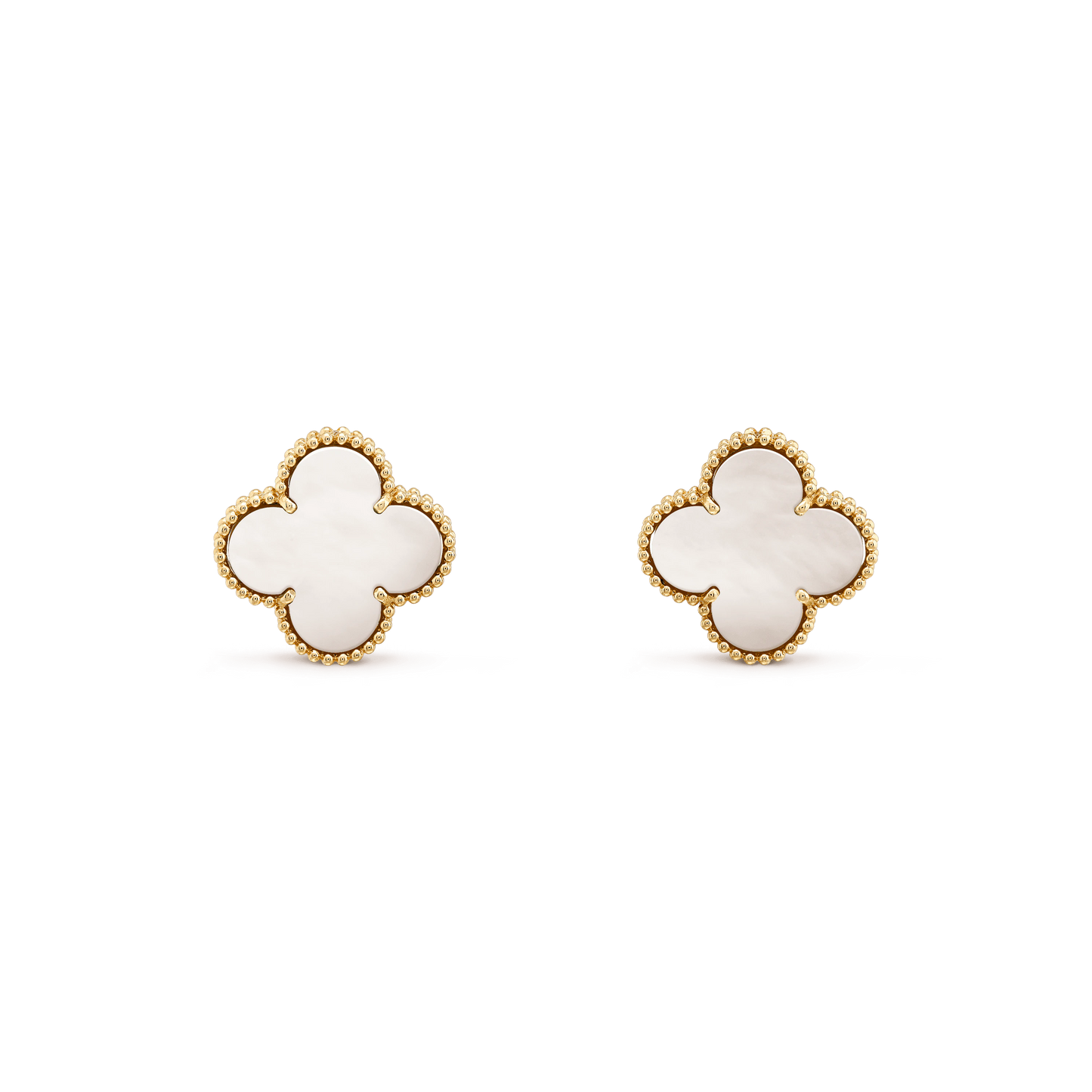 [Vellora-Opalyn]CLOVER MINI GOLD EARRINGS