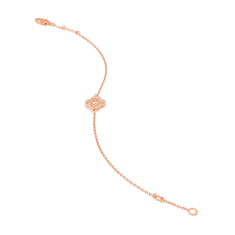[Vellora-Opalyn]CLOVER SINGLE FLOWER BRACELET