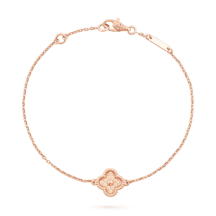 [Vellora-Opalyn]CLOVER SINGLE FLOWER BRACELET