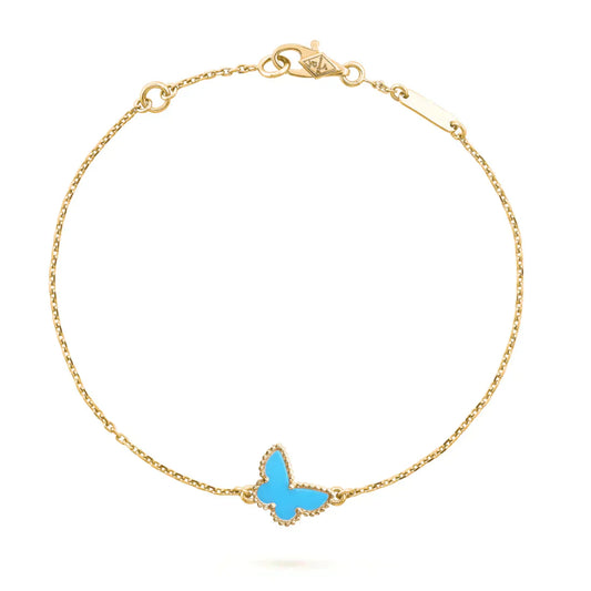 [Vellora-Opalyn]BUTTERFLY TURQUOISE BUTTERFLY BRACELET