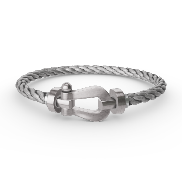 [Vellora-Opalyn]FORCE LARGE HORSESHOE NO DIAMOND BRACELET SILVER
