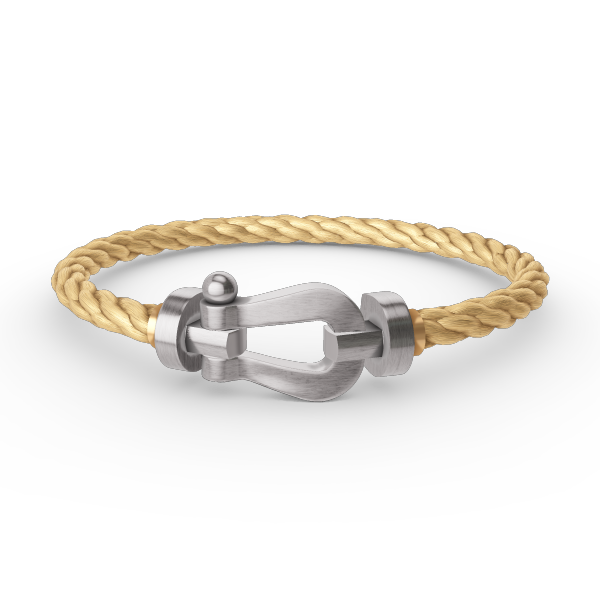 [Vellora-Opalyn]FORCE LARGE HORSESHOE NO DIAMOND BRACELET SILVER