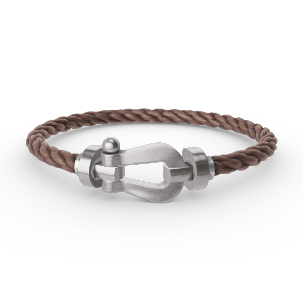 [Vellora-Opalyn]FORCE LARGE HORSESHOE NO DIAMOND BRACELET SILVER