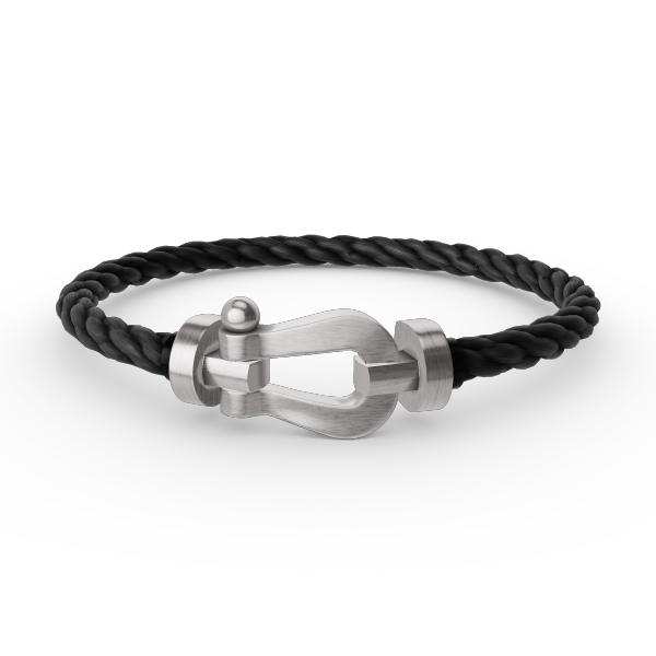 [Vellora-Opalyn]FORCE LARGE HORSESHOE NO DIAMOND BRACELET SILVER