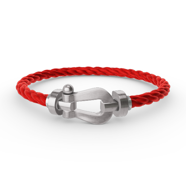 [Vellora-Opalyn]FORCE LARGE HORSESHOE NO DIAMOND BRACELET SILVER