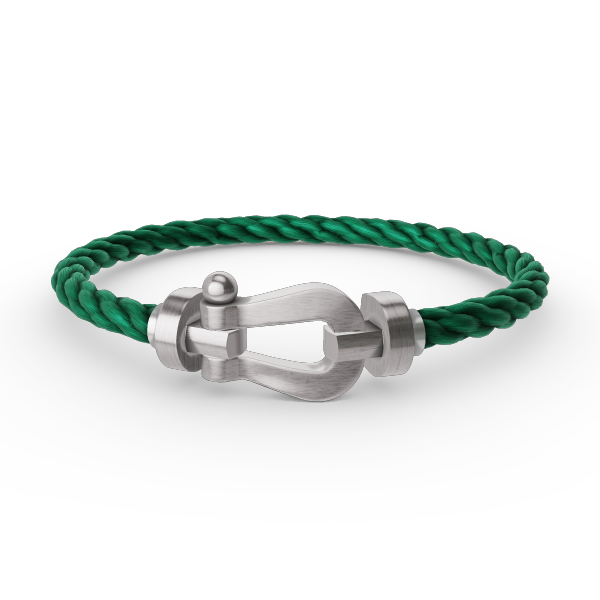[Vellora-Opalyn]FORCE LARGE HORSESHOE NO DIAMOND BRACELET SILVER