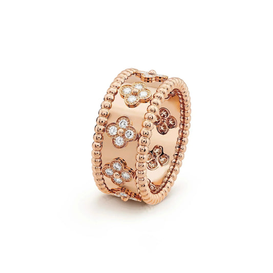 [Vellora-Opalyn]CLOVER KALEIDOSCOPE RING 10MM